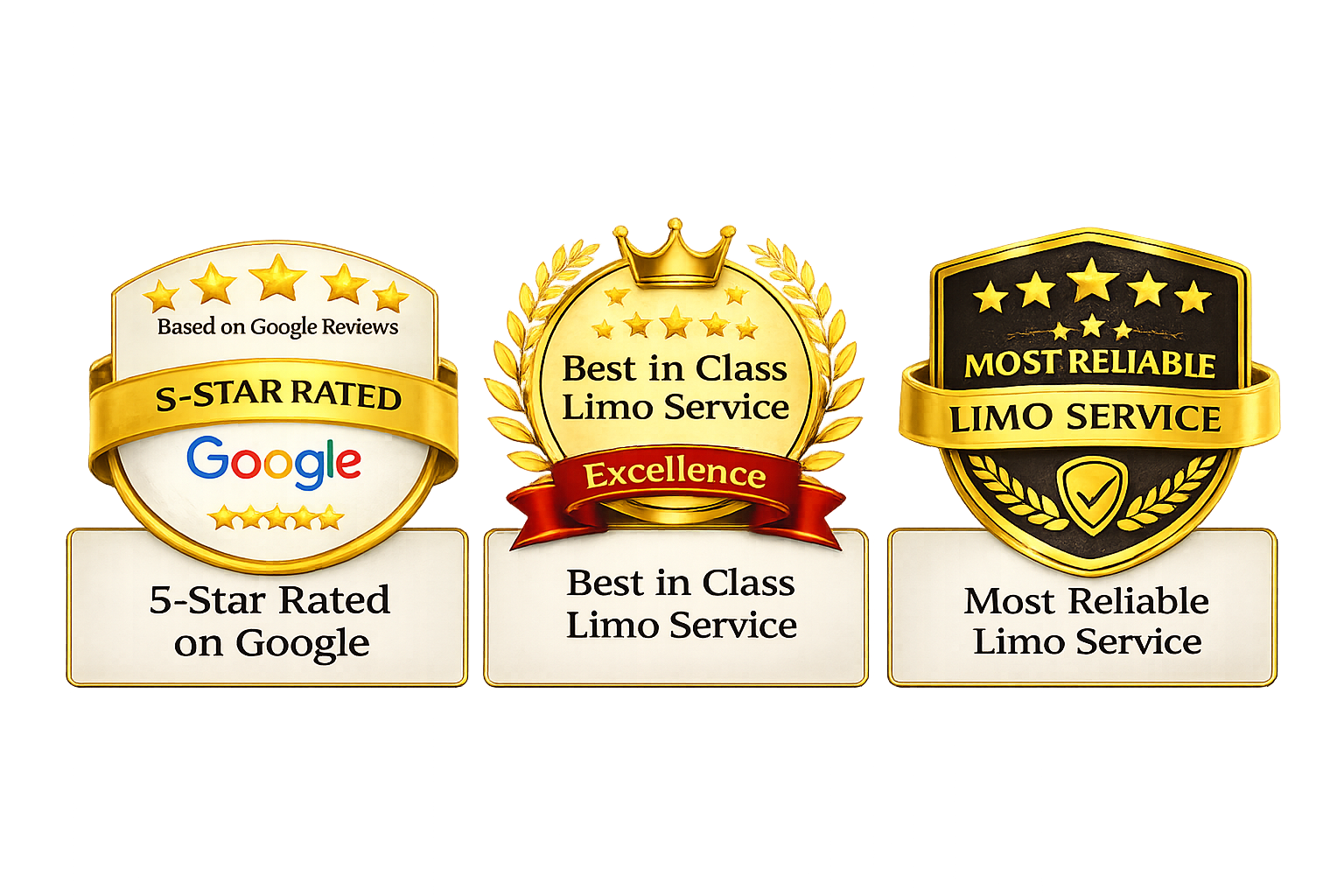 Limoway certifications and badges